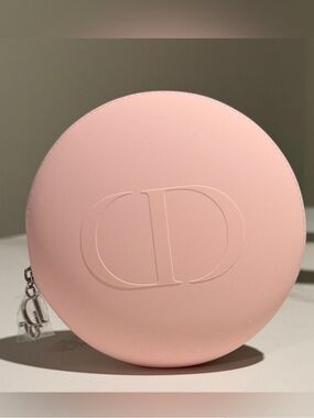 Dior Limited Edition Pink Round Pouch with Box – Rare Collector’s Item